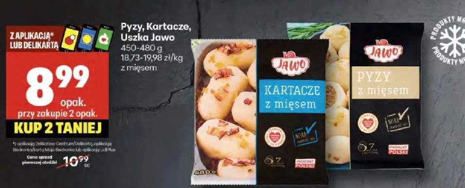 uszka z mięsem
