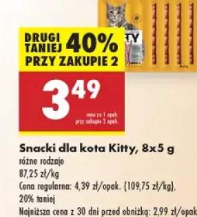 przysmaki dla kota