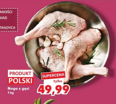 noga z gęsi