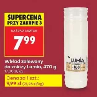 wkład do znicza