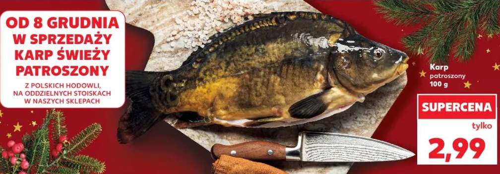 karp patroszony