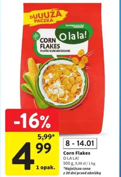 płatki kukurydziane