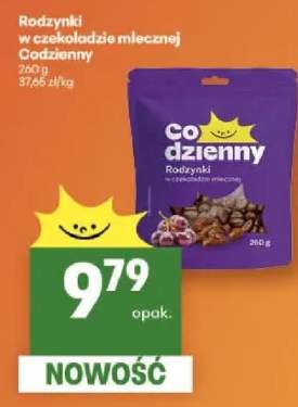 Rodzynki w czekoladzie mlecznej