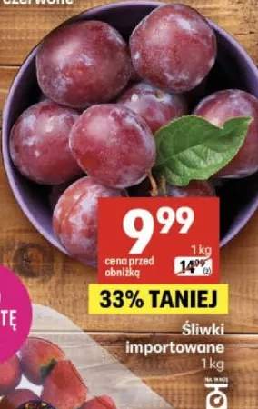Śliwki importowane