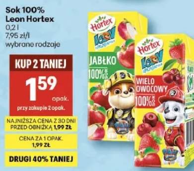 Sok 100% jabłko, wielo owocowy