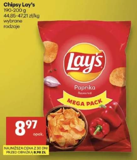 Chipsy Paprika Mega Pack