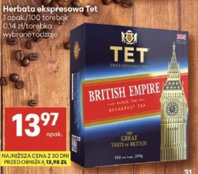 Herbata ekspresowa British Empire