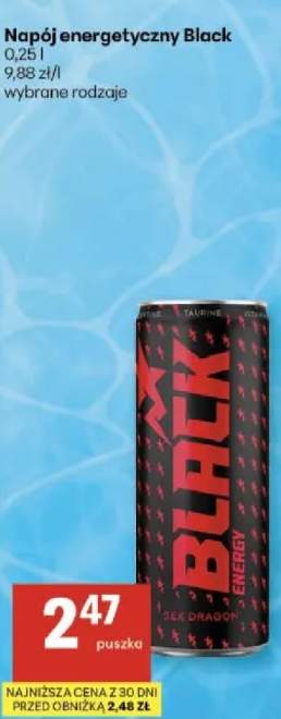 Napój energetyczny Black