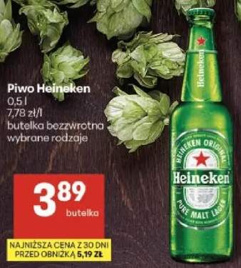 Piwo butelka bezwrotna wybrane rodzaje