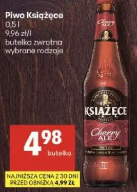 Piwo butelka zwrotna wybrane rodzaje