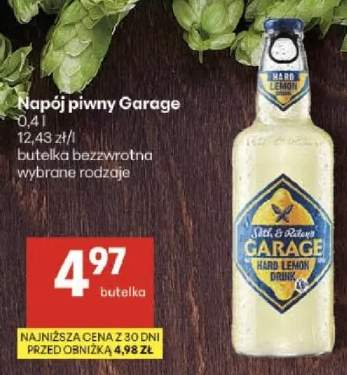 Napój piwny Hard Lemon butelka bezwrotna wybrane rodzaje