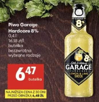 Piwo Hardcore 8% butelka bezwrotna wybrane rodzaje