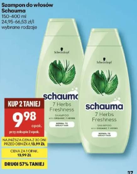 Szampon do włosów 7 Herbs Freshness