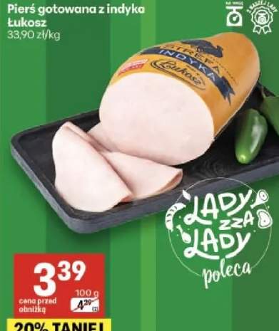 Pierś gotowana z indyka