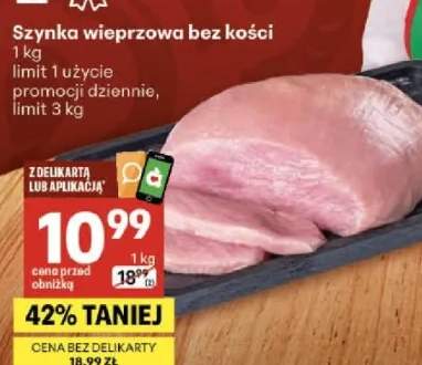 Szynka wieprzowa bez kości