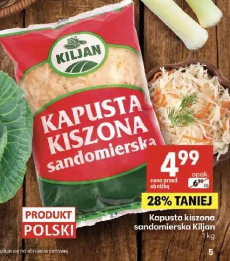 Kapusta kiszona sandomierska