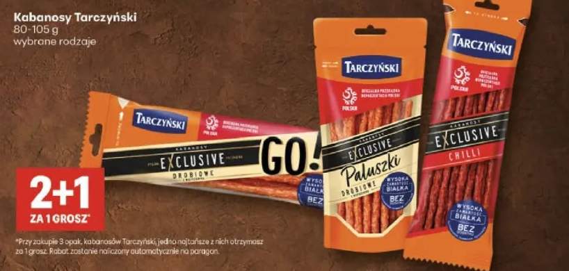 Kabanosy Exclusive wybrane rodzaje