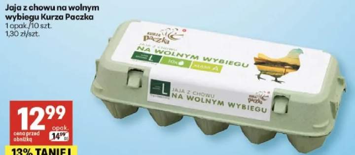 Jaja z chowu na wolnym wybiegu