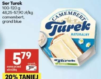 Ser camembert, grand blue