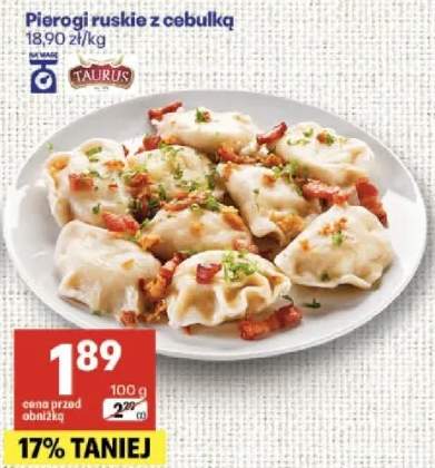 Pierogi ruskie z cebulką