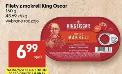 Filety z makreli w oleju, wybrane rodzaje