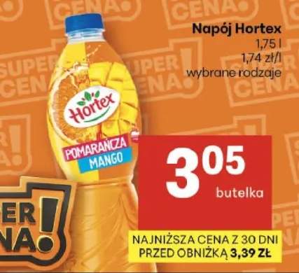 Napój Hortex Pomarańcza-Mango