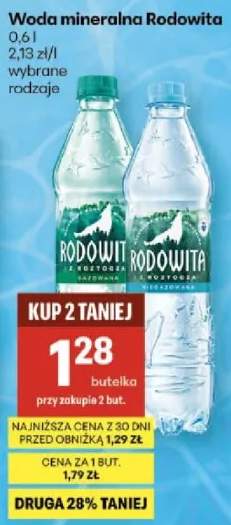 Woda mineralna Rodowita