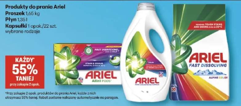 Produkty do prania proszek płyn kapsułki