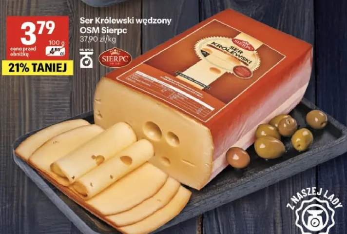 Ser królewski wędzony