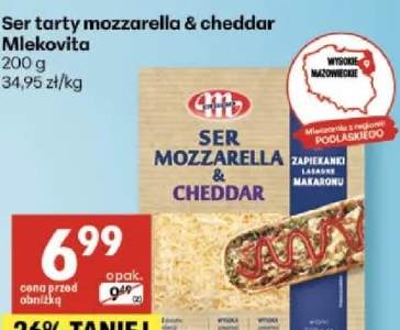 Ser tarty mozzarella & cheddar