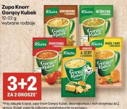 Zupa Gorący Kubek wybrane rodzaje