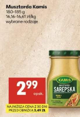 Musztarda sarepska wybrane rodzaje