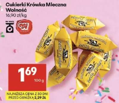 Cukierki Krówka Mleczna Wolność