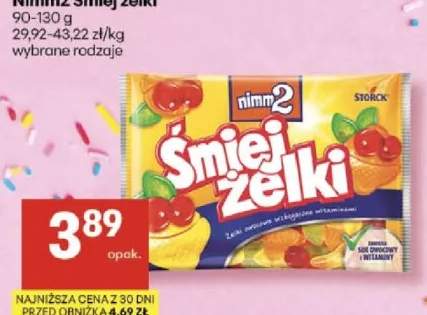 Żelki nimm2 Śmiej żelki wybrane rodzaje