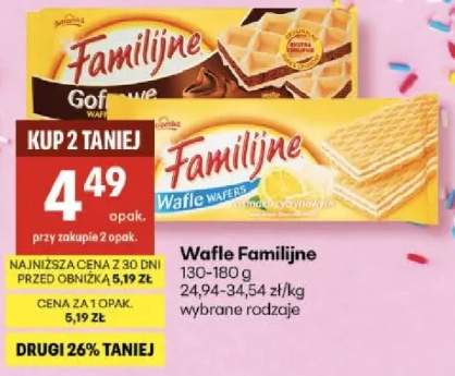 Wafle Familijne wybrane rodzaje