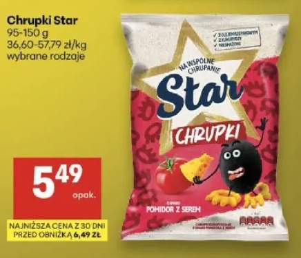 Chrupki Star wybrane rodzaje