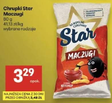 Chrupki Star Maczugi wybrane rodzaje
