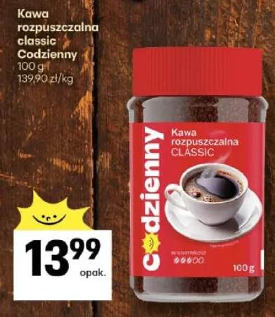 Kawa rozpuszczalna classic Codzienny