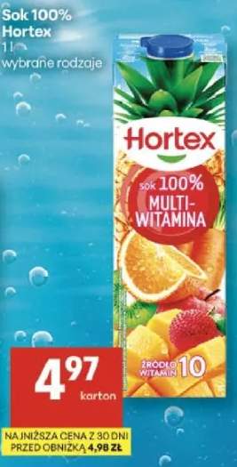 Sok 100% wybrane rodzaje