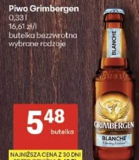 Piwo Grimbergen butelka bezwrotna wybrane rodzaje