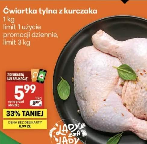 Ćwiartka tylna z kurczaka