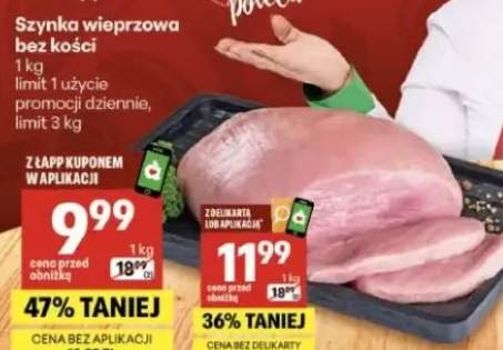 Szynka wieprzowa bez kości