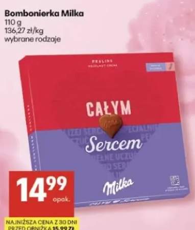 Bombonierka Milka Całym Sercem