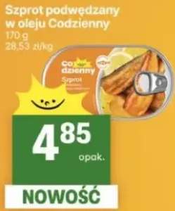 Szprot podwędzany w oleju