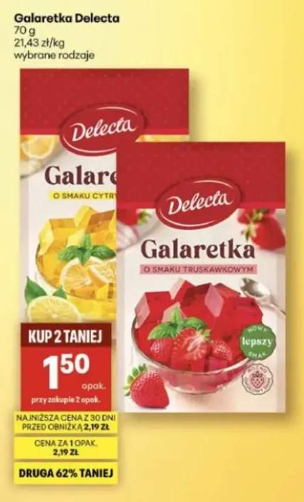 Galaretka o smaku truskawkowym