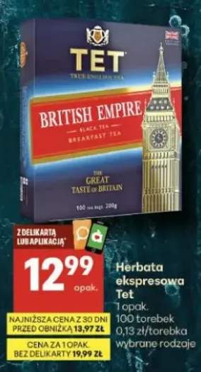Herbata ekspresowa British Empire