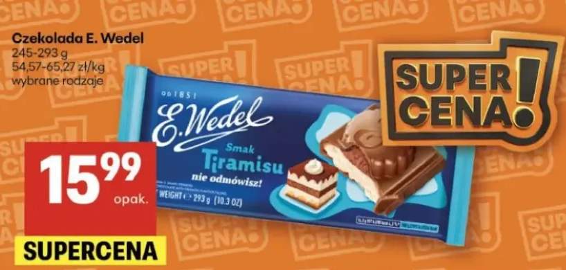 Czekolada smak tiramisu