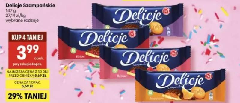 Ciastka Delicje Szampańskie