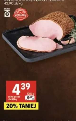 Szynka z tradycyjnej wędzarni