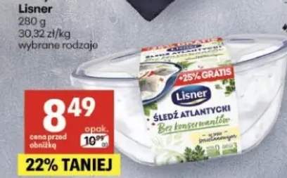 Filety śledziowe ślędź atlantycki bez konserwantów